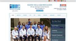 Desktop Screenshot of pacificspecialists.com
